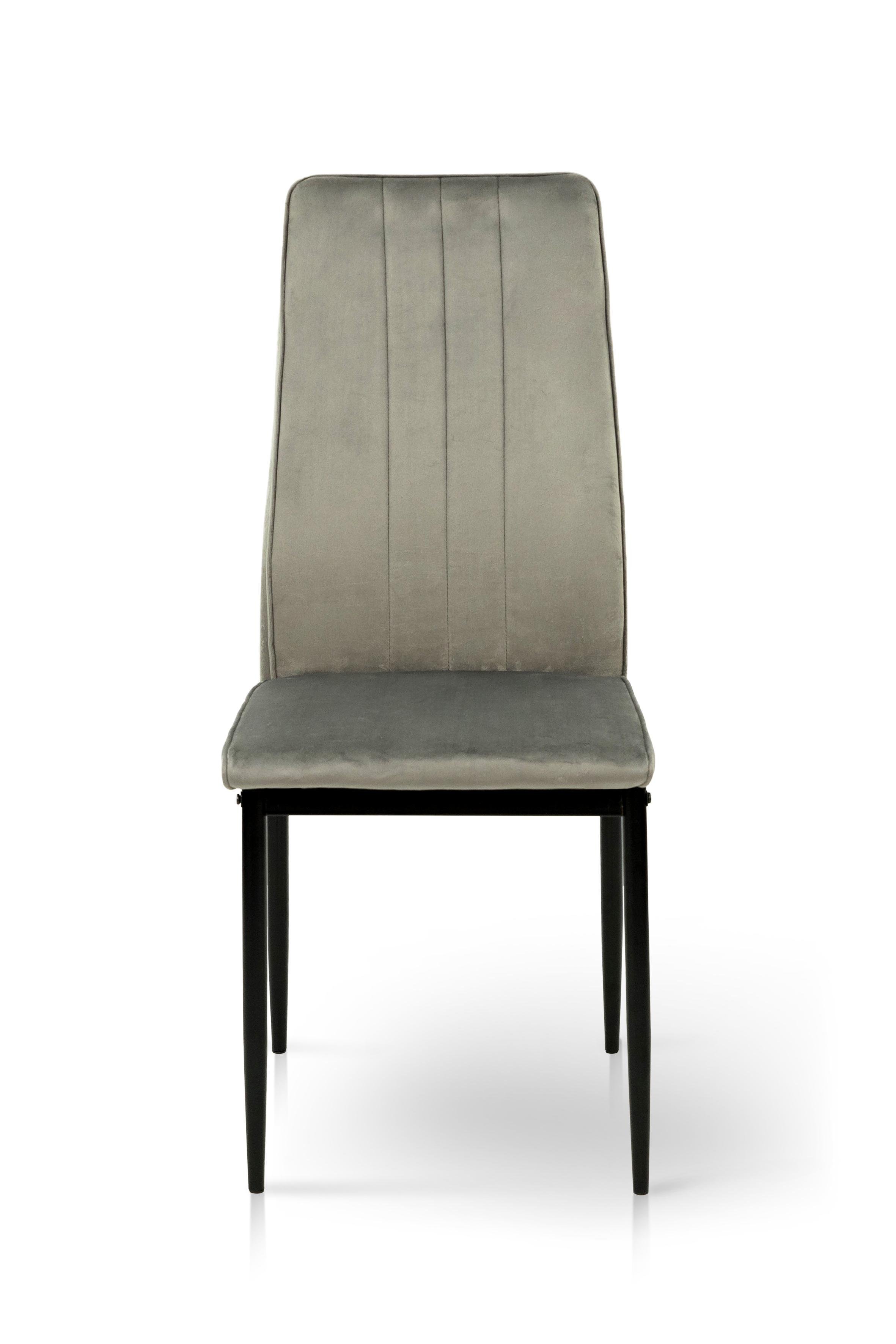 Стул для кухни и гостиной ГРЕЙС Рич 410х970х400 мм Черный/Серый (GAА0056269) - фото 4 Стул для кухни и гостиной ГРЕЙС Рич 410х970х400 мм Черный/Серый (GAА0056269) - фото 4