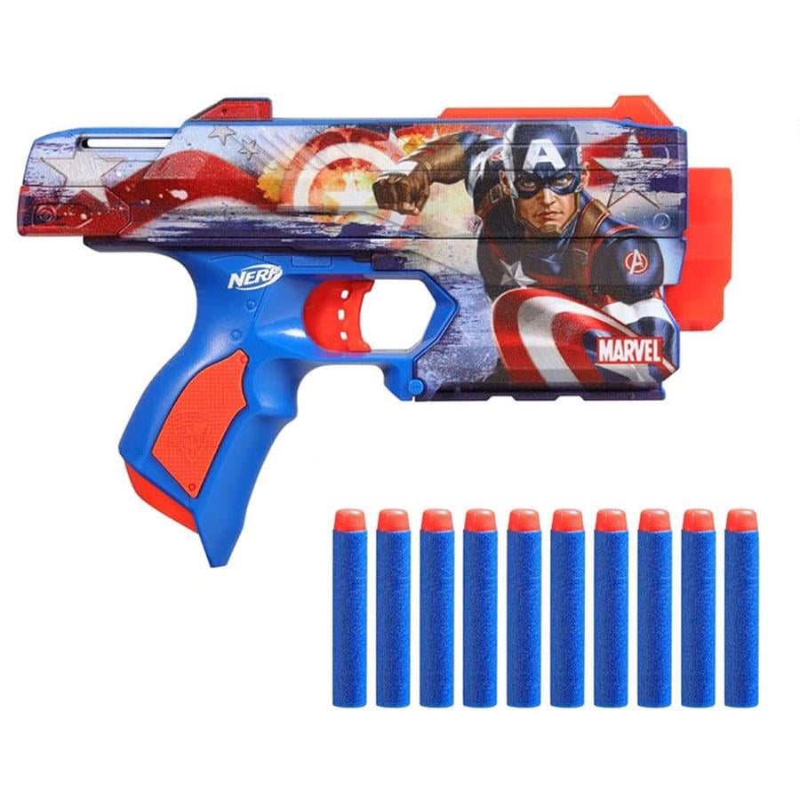 Бластер Nerf Elite 2.0 Marvel Captain America (F9717)