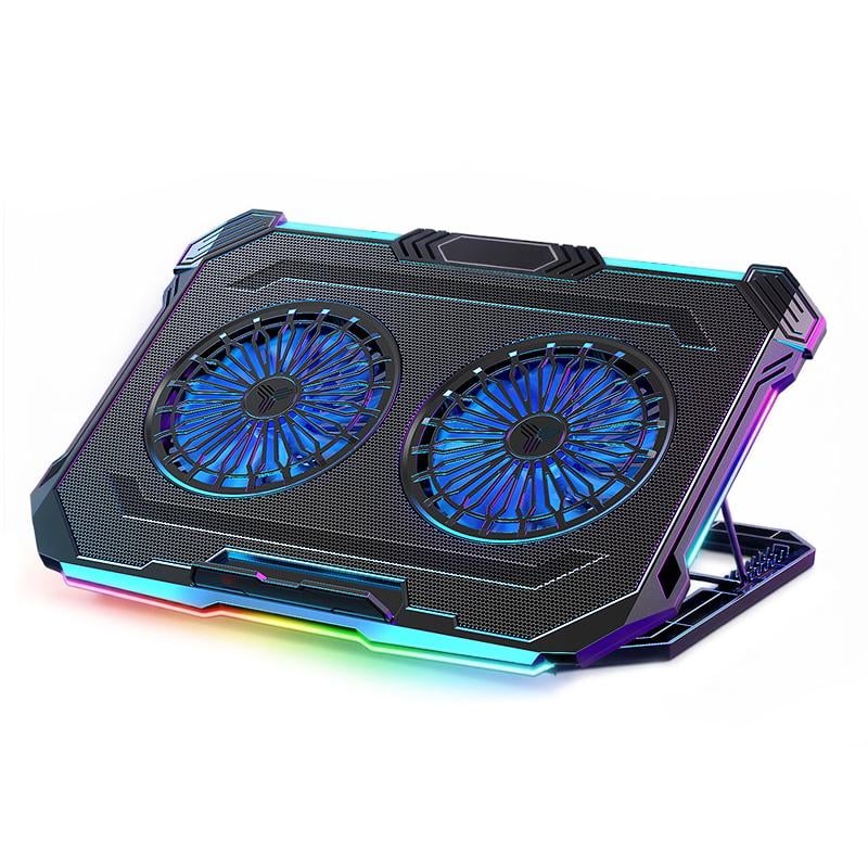 Підставка для ноутбука охолоджувальна DYXON Ice Coorel 21 Game Turbo Cool RGB Black (DXN-ICCL-21-BK)