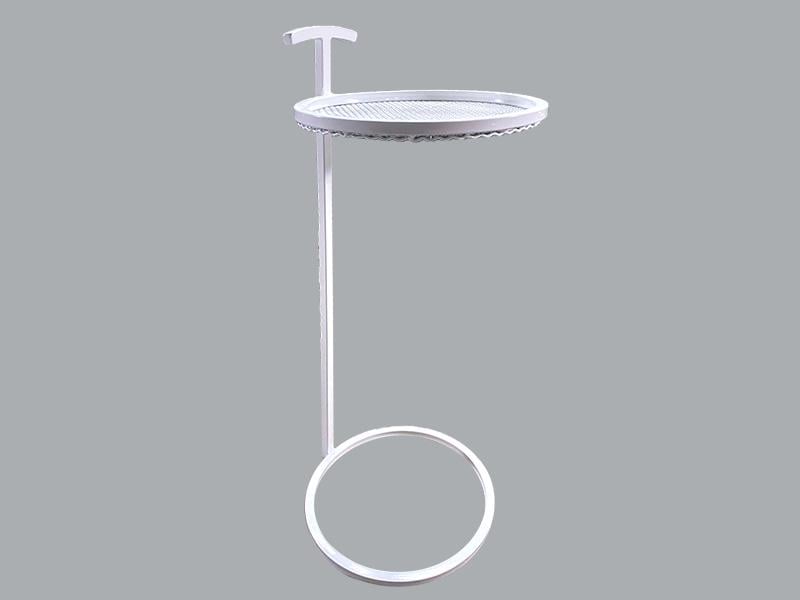 Кофейный столик Kompred OL012/2 в стиле лофт 320х320х800 мм Белый