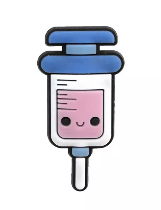 Джибитс для обуви JIBBITZ Injection Медицинский шприц №35 (524)