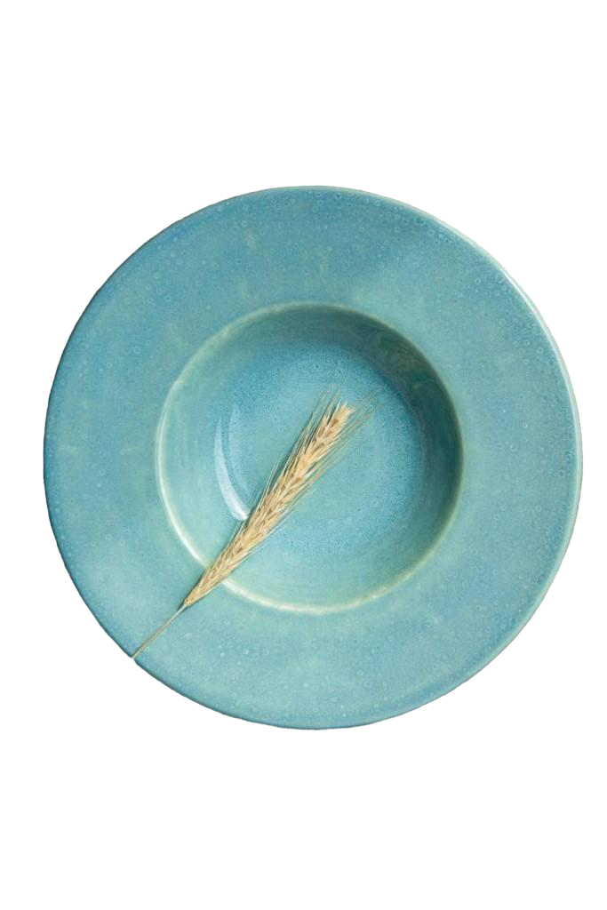 Тарелка для пасты Dovbysh Porcelain Garna 26 см Бирюзовый (100018)