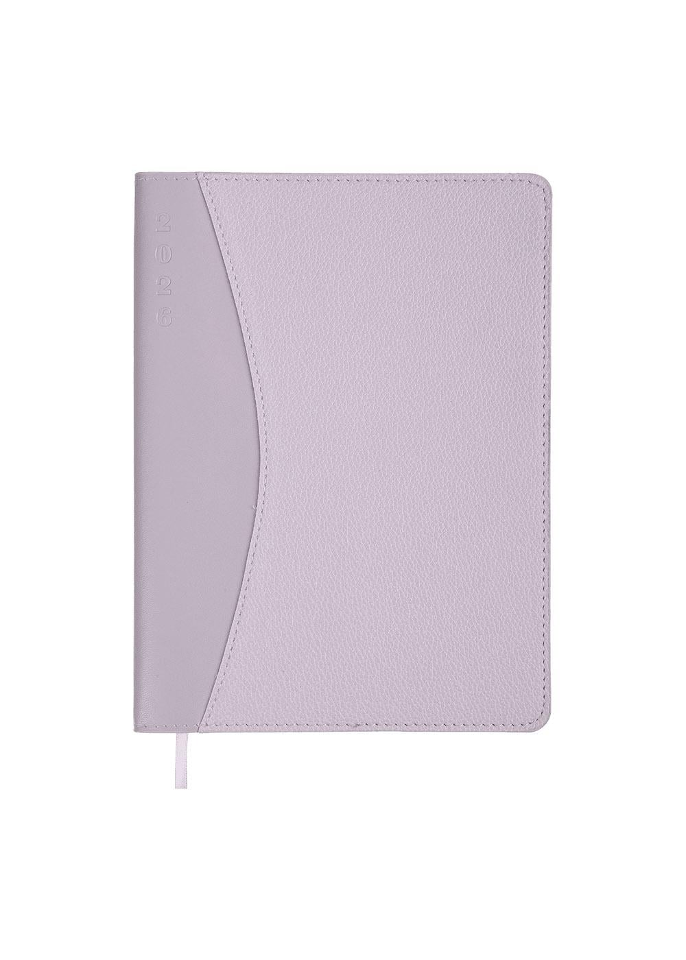 Щоденник Buromax 2026 AURORA А5 датований Бузковий (BM.21115-26)