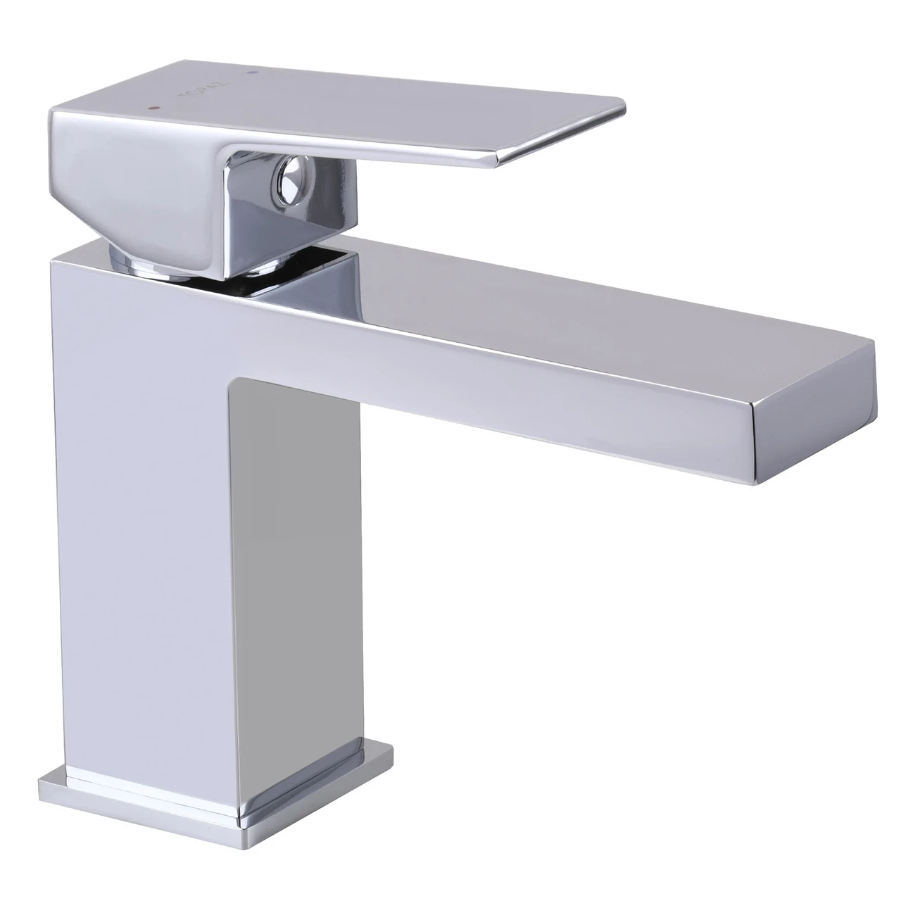 Змішувач для умивальника TOPAZ ODISS TO 18401-H61B квадро cartridge D35 шланги 45 см (1000000799)