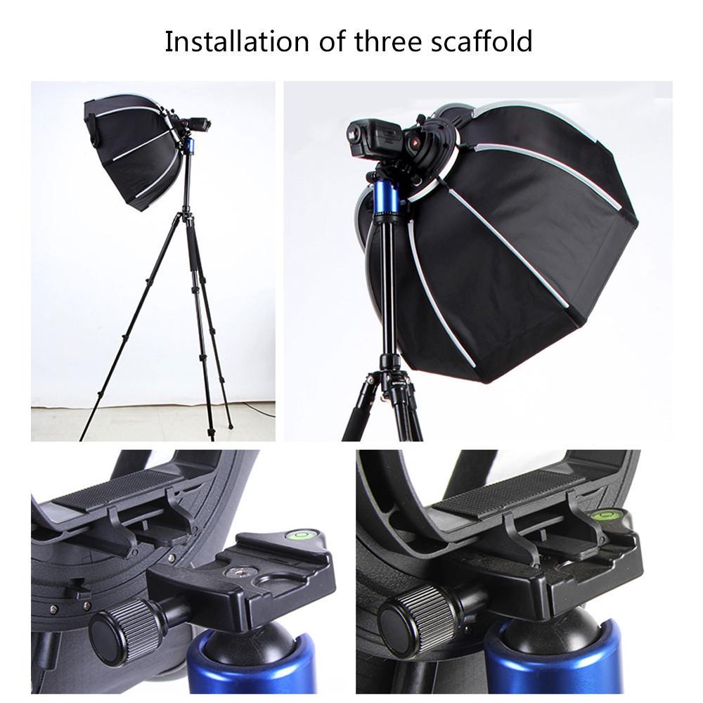 Софтбокс розсіювач/дифузор октобокс Triopo KS65 для спалаху накамерного 65 см (925597215) - фото 6 Софтбокс розсіювач/дифузор октобокс Triopo KS65 для спалаху накамерного 65 см (925597215) - фото 6