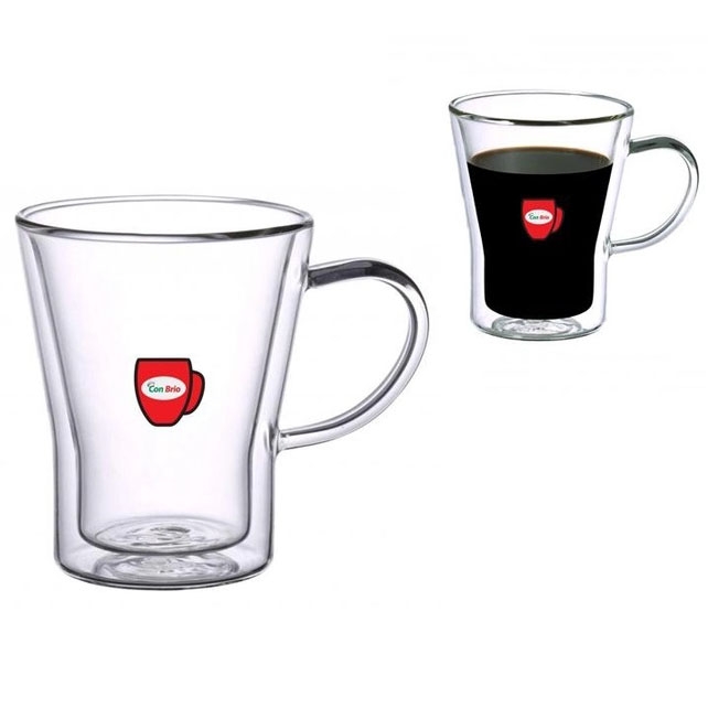Чашки Con Brio CB-8535-2 скляні з подвійним дном 2 шт. 350 мл (tf5106) - фото 3 Чашки Con Brio CB-8535-2 скляні з подвійним дном 2 шт. 350 мл (tf5106) - фото 3