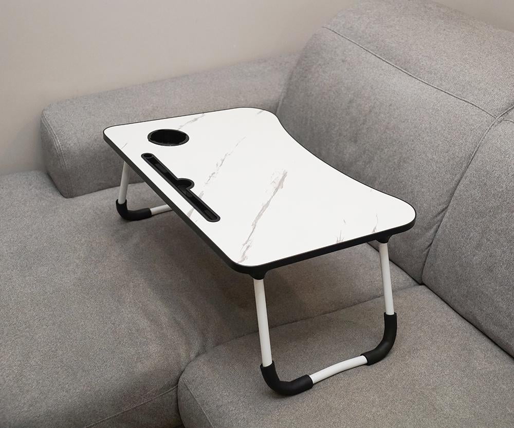 Столик для ноутбука Fabrika Marble White - фото 7