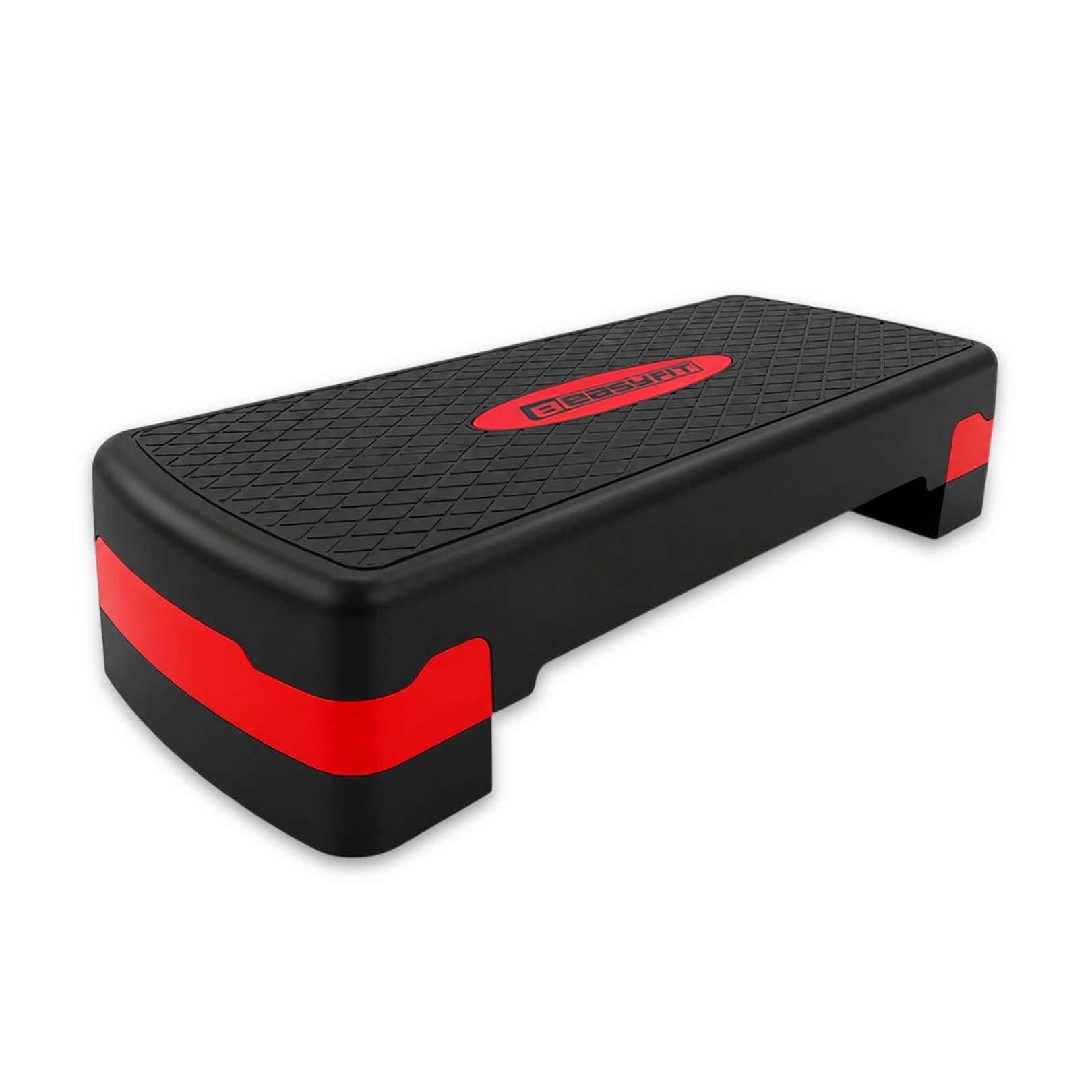 Степ-платформа EasyFit 2-ступенчатая Черный/Красный (EFSTPB68R) Степ-платформа EasyFit 2-ступенчатая Черный/Красный (EFSTPB68R)