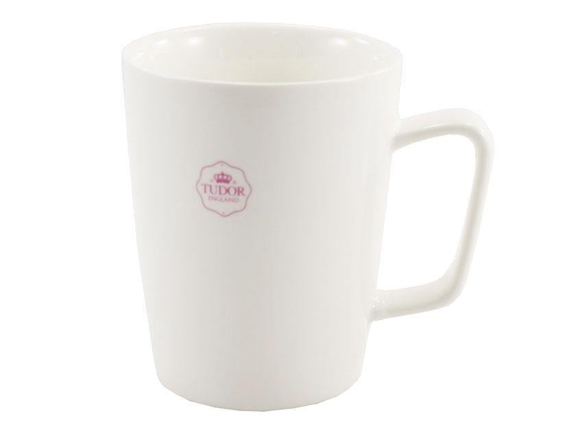 Кухоль порцеляновий TUDOR 355 мл Білий (TU0109) - фото 1 Кухоль порцеляновий TUDOR 355 мл Білий (TU0109) - фото 1