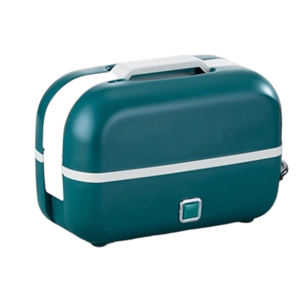 Ланч-бокс с электроподогревом Stenson R98044 пластик и сталь 25х13 см