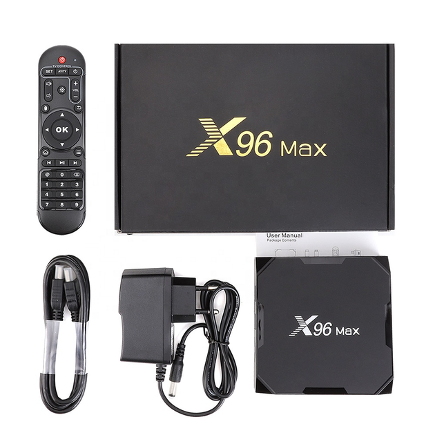 Медиаплеер для TV BOX X96MAX 4K 4/32Gb Android 9.0 - фото 1 Медиаплеер для TV BOX X96MAX 4K 4/32Gb Android 9.0 - фото 1