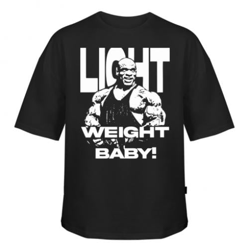 Футболка оверсайз Owi Ronnie Coleman Light Weight Baby S Чорний (18495839-2-208297-S)