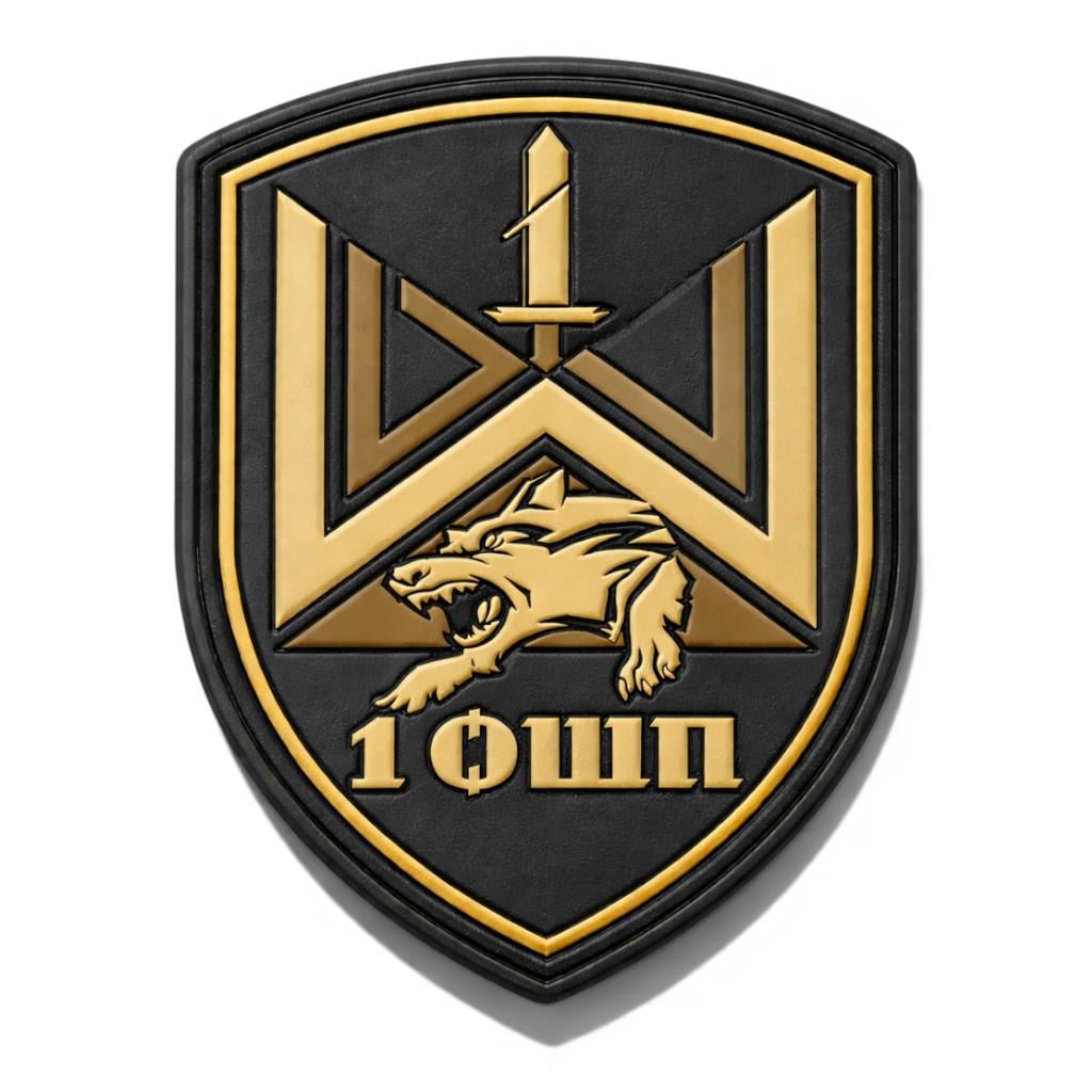 Патч-шеврон Да Вінчі "1 ОШП" (35345895)