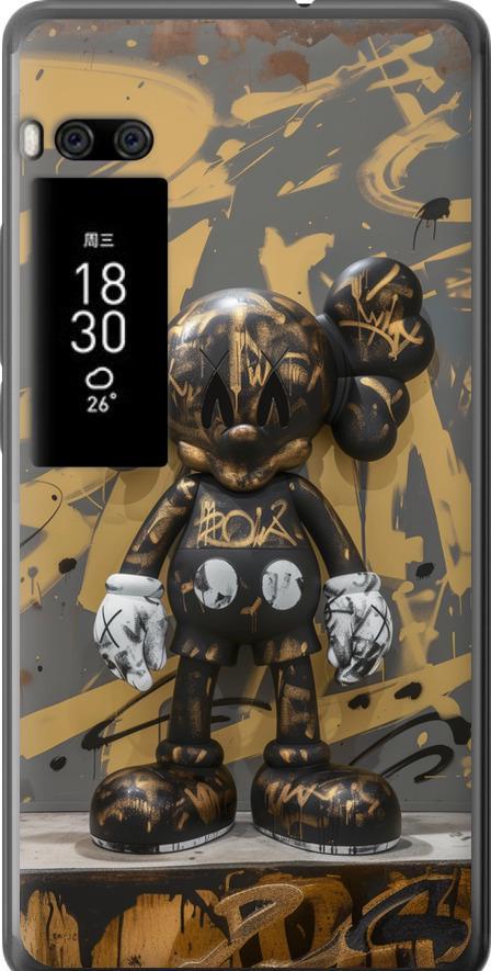 Чехол на Meizu Pro 7 Bronze kaws (6097u-1044-42517)
