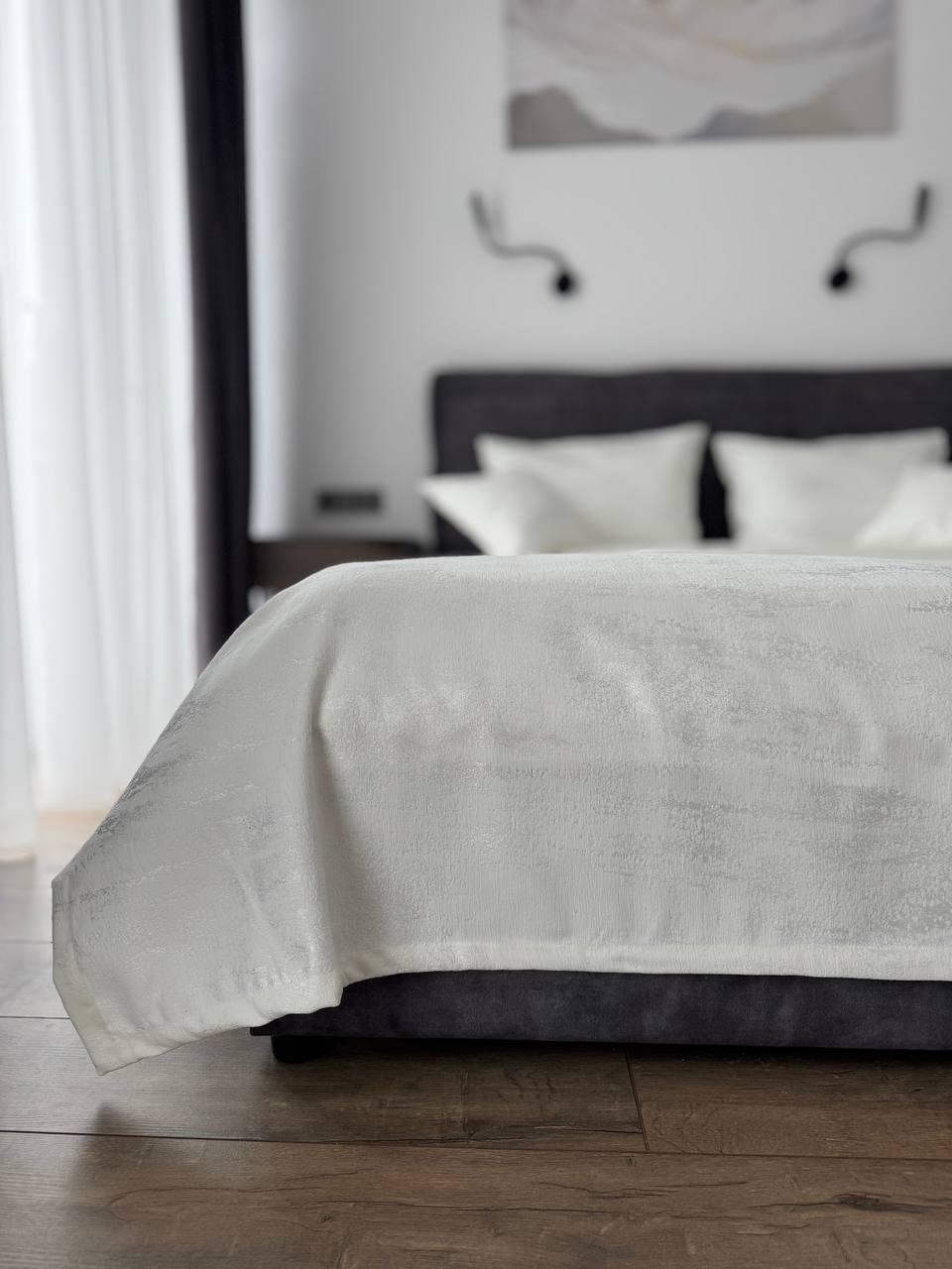 Покрывало Мрамор 180х250 см Молочный (22000-2-180x250cm) - фото 10 Покрывало Мрамор 180х250 см Молочный (22000-2-180x250cm) - фото 10