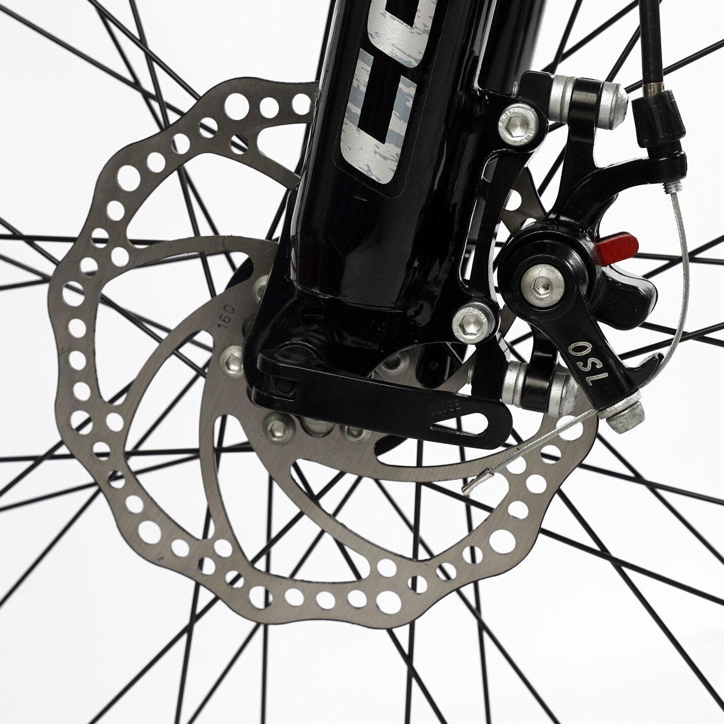 Велосипед горный двухподвесной Corso Rend 26"/15" Черный (799511622) - фото 4 Велосипед горный двухподвесной Corso Rend 26"/15" Черный (799511622) - фото 4