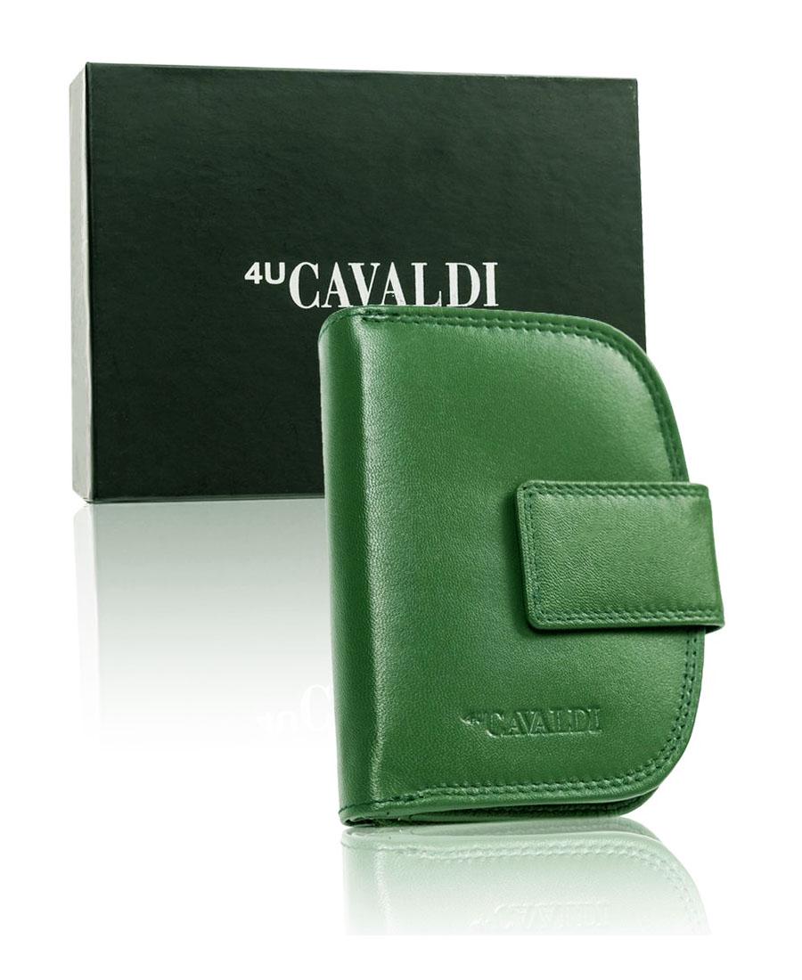 Кошелек женский кожаный 4U CAVALDI RD-DB-06-GCL-7320 Зеленый