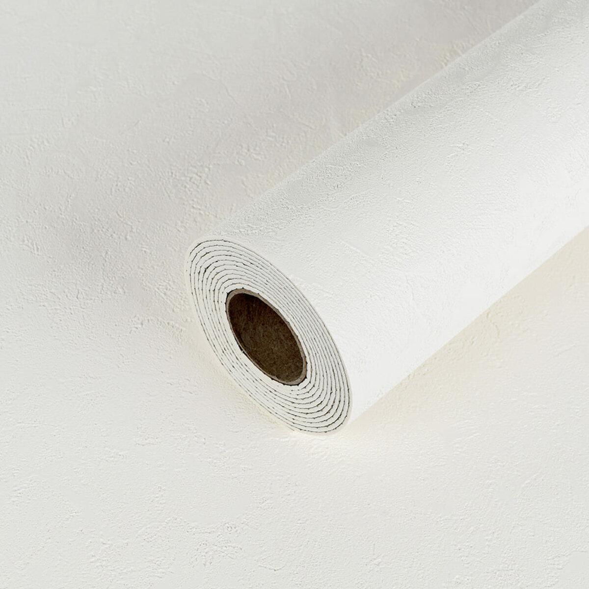 Декоративная плитка Штукатурка самоклеящаяся гибкая 600х3000х2,5 мм Белый (SW-00002996)