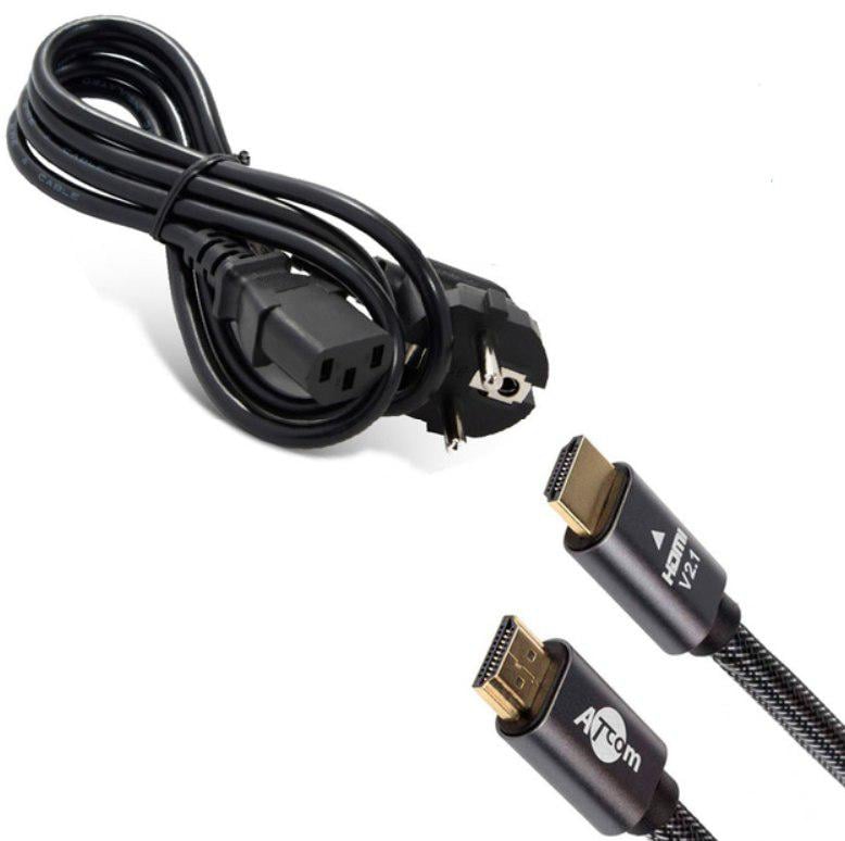 Кабель питания для PS4 Pro CUH-700xX/CUH-710xX 1,8 м/HDMI кабель 4K 2 м