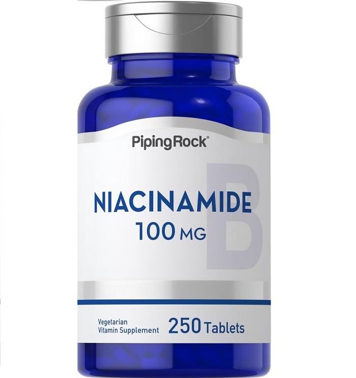 Ниацин Piping Rock Niacinamide 100 mg 250 Tabs
