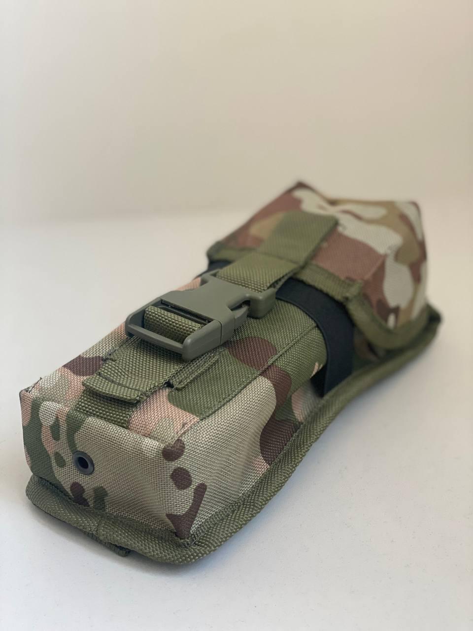 Підсумок для двох магазинів АК на фастексі MOLLE 22×9×7 см Мультикам (2716550697)