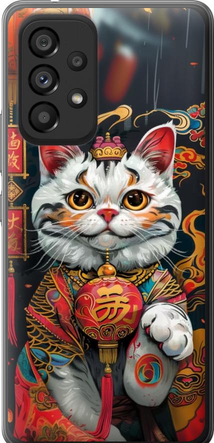 Чехол на Samsung Galaxy A53 A536E China Cat v2 (6135u-2585-42517) Чехол на Samsung Galaxy A53 A536E China Cat v2 (6135u-2585-42517)