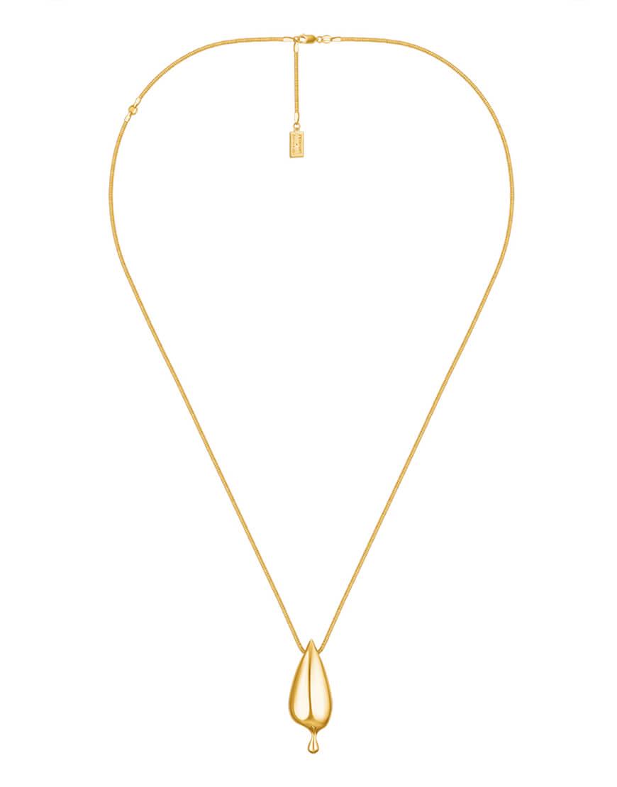 Кольє Drop жіноче RIMMART JEWELRY золоте One size