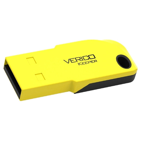 Флешка Verico Keeper 64GB Yellow/Black (1UDOV-P0YK63-NN)