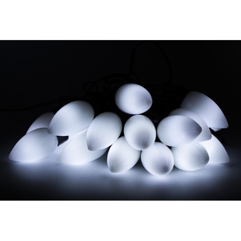 Гирлянда с насадками 2 м 20LED холодный белый IP20 (650934)