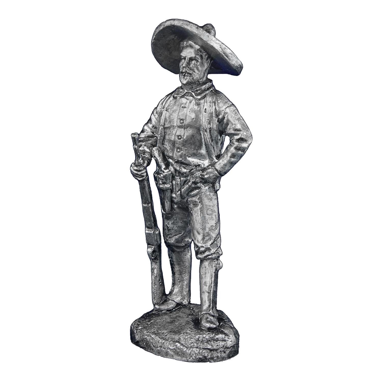 Статуэтка коллекционная Знатный кабальеро из металла и олова 6,5 см (42000183)