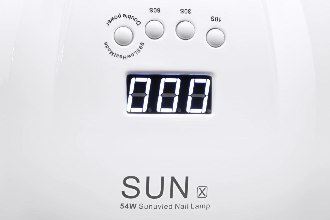 Лампа маникюрная гибриднаяSun X UV/LED 54 W White (3_04080) - фото 7