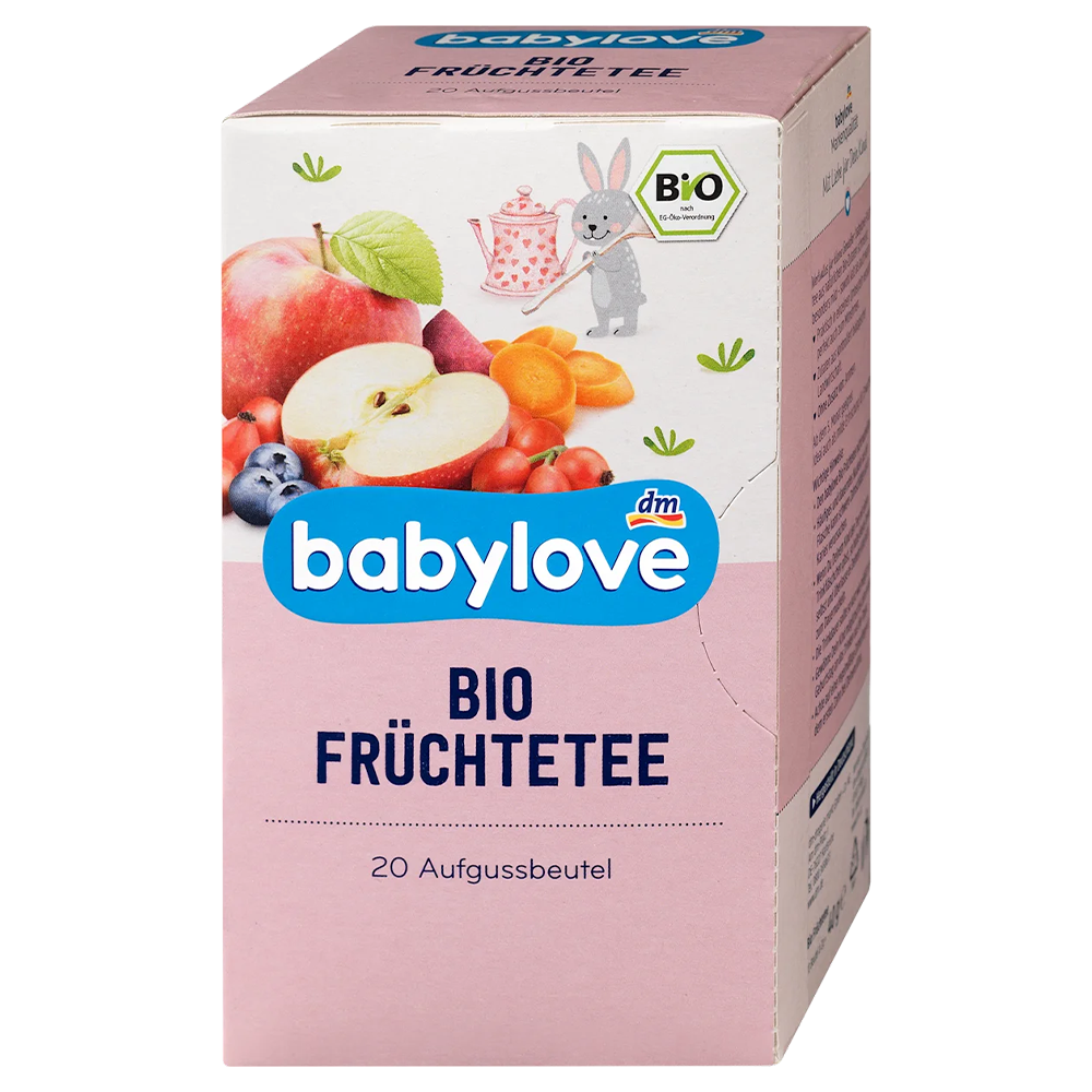 Чай фруктовый детский Babylove Bio Fruchtetee 40 г 20 пакетиков (EPI-15102025-251)