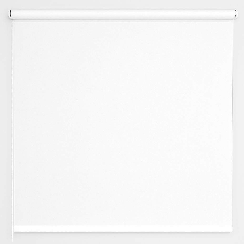 Рулонная штора WZ Bo 051 тканевая 87х160 см Белый (28869814)