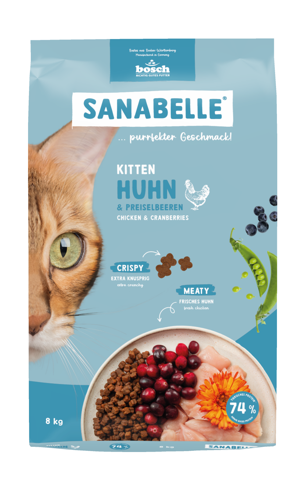 Сухой корм для кошек Bosch Sanabelle Kitten 8 кг