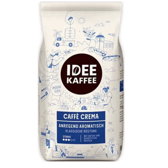 Кофе в зернах IDEE Kaffe Caffe Crema 750 г