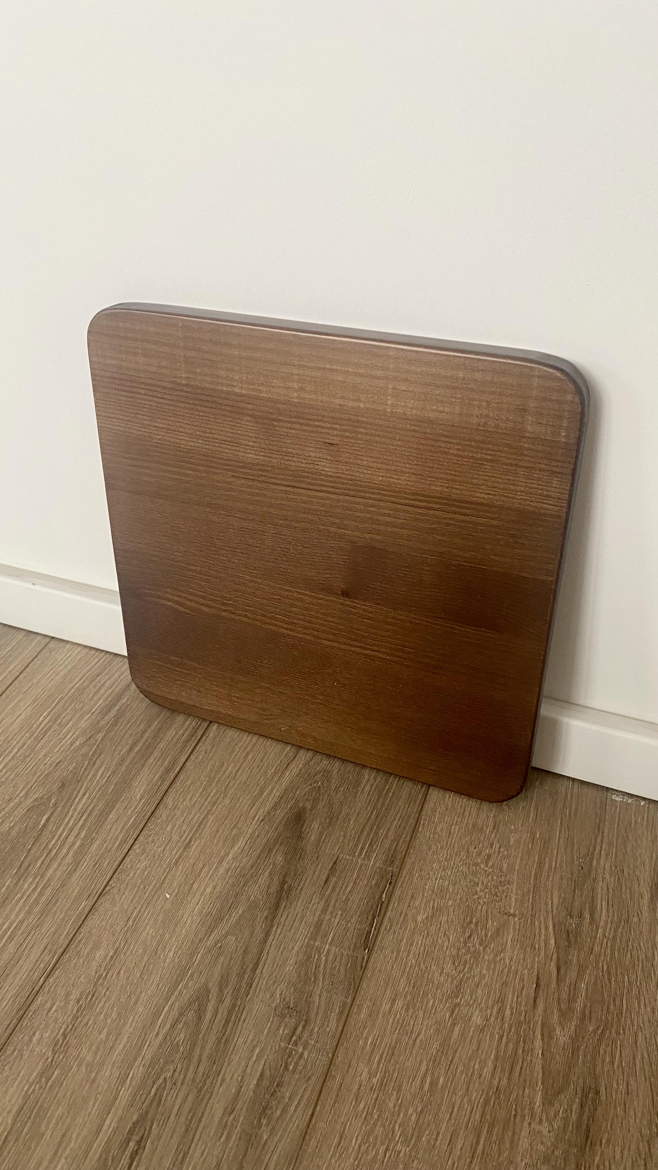 Дощечка дерев'яна 340х340 мм Горіх (18157712)