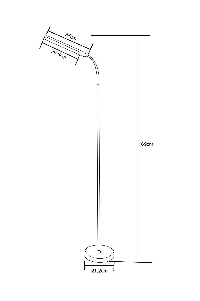 Торшер Zuma Line SM-605-WH (SM-605-WH) - фото 2