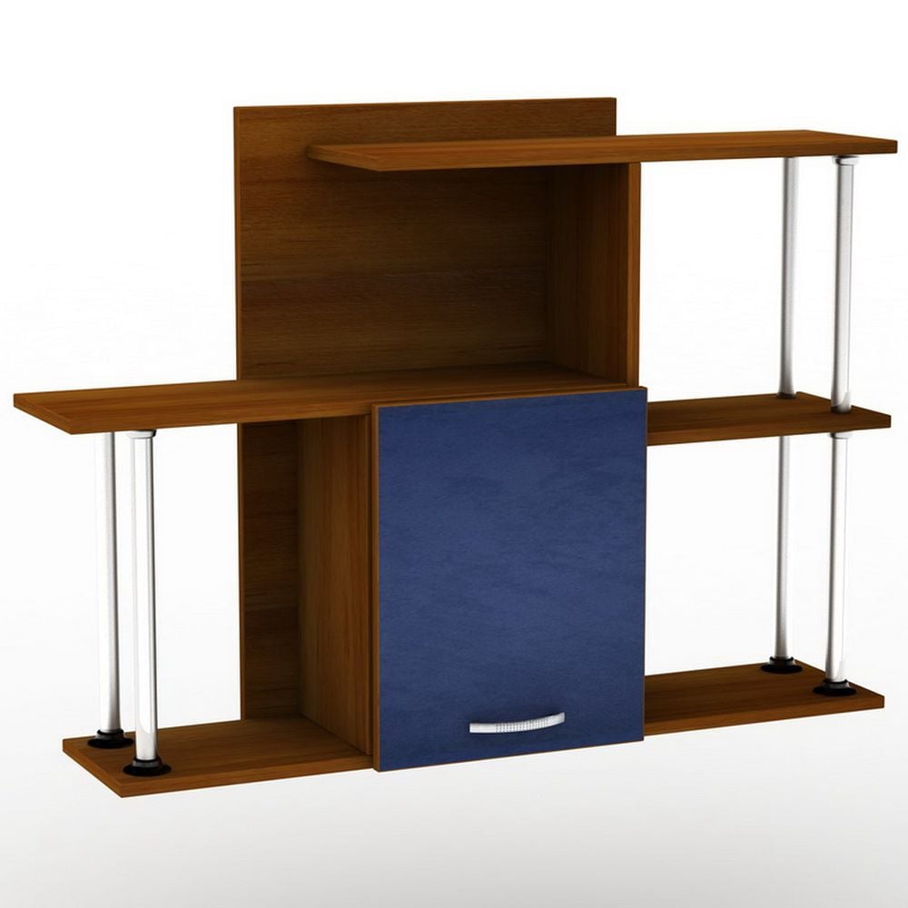 Полиця навісна Тиса Меблі ПУ-10 Яблоня локарно-темна (9001942)