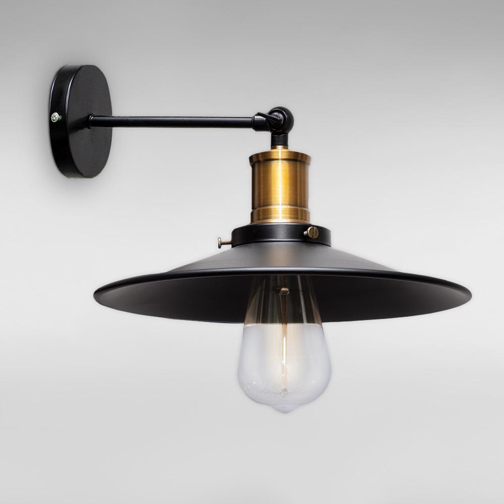 Светильник/бра настенный Light House LS-18138-1 W BK 260 Черный/Бронзовый