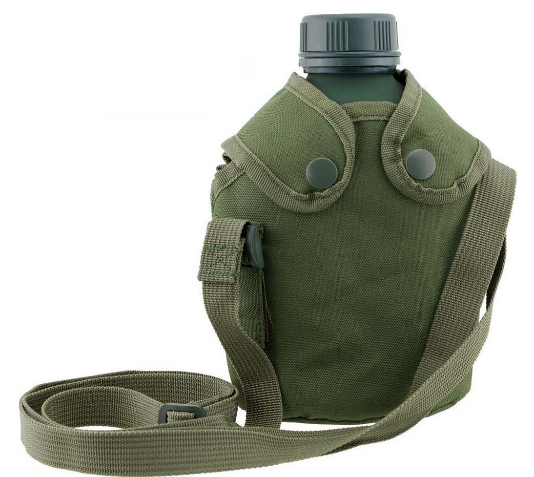 Фляга армійська для води в чохлі 1 л (id_16367) Фляга армійська для води в чохлі 1 л (id_16367)