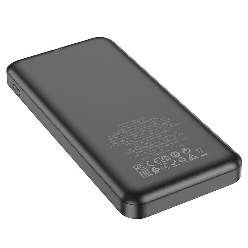 Повербанк Bank Hoco J102A Cool figure PD20W+QC3.0 20000 mAh Black - фото 4