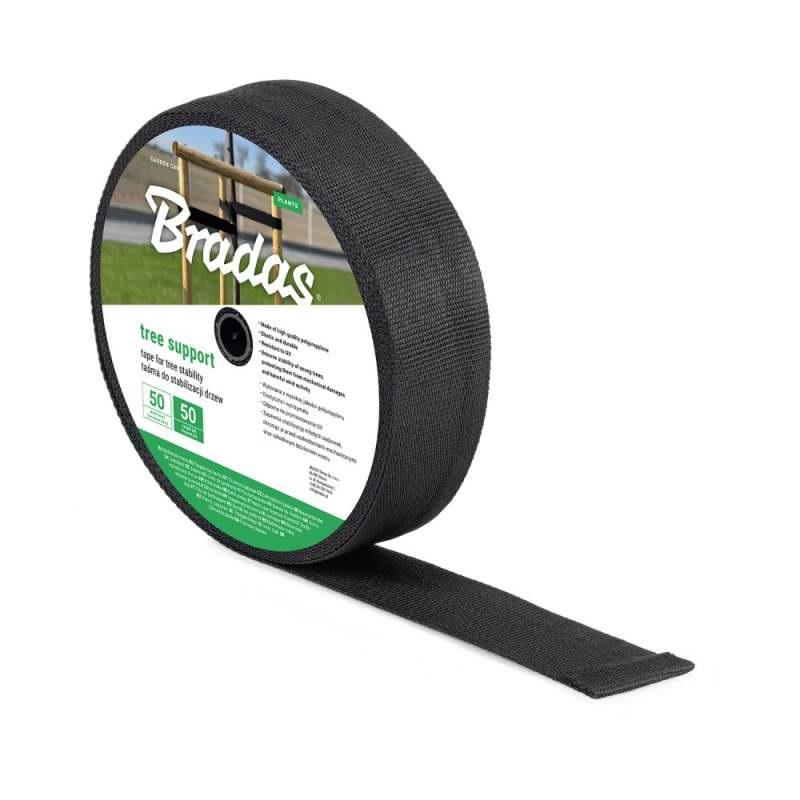 Лента для стабилизации деревьев Bradas TREE SUPPORT 50 мм/50 м (TYTS5050/BK) Лента для стабилизации деревьев Bradas TREE SUPPORT 50 мм/50 м (TYTS5050/BK)