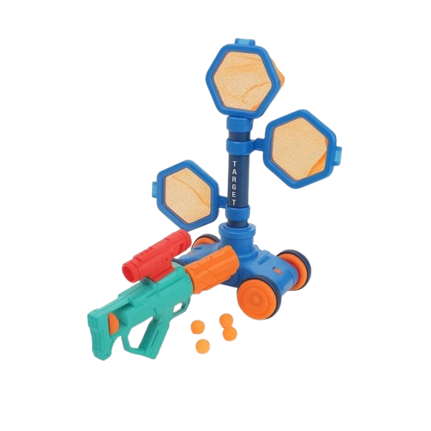 Пистолет и мобильная мишень на колесиках (2834249142)