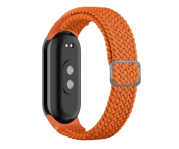 Ремінець Textile Elastic для Xiaomi Smart Band 8/Smart Band 9 Помаранчевий