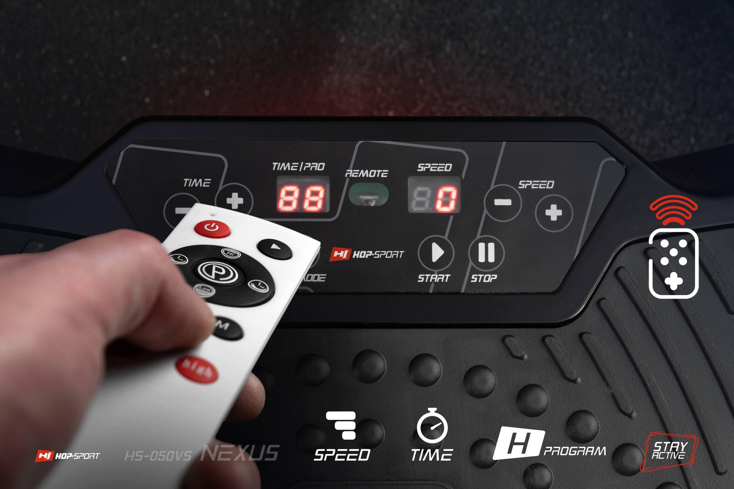 Виброплатформа Hop-Sport HS-050VS Nexus Красный - фото 12