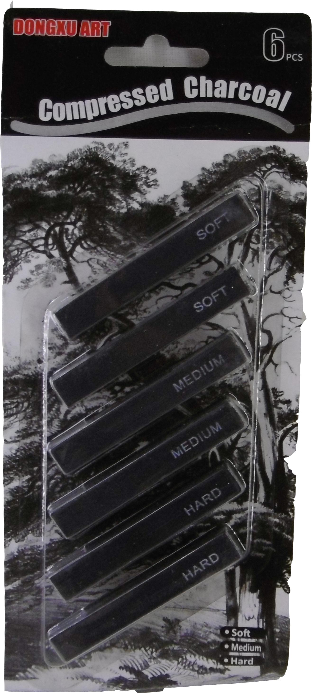 Уголь прессованный Worison 6 шт. Черный (WN-C938)