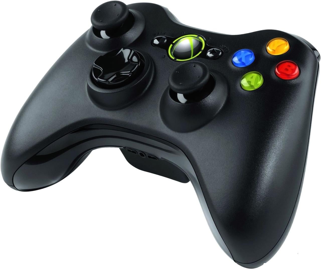Джойстик XBOX 360 беспроводной Черный (3512047)