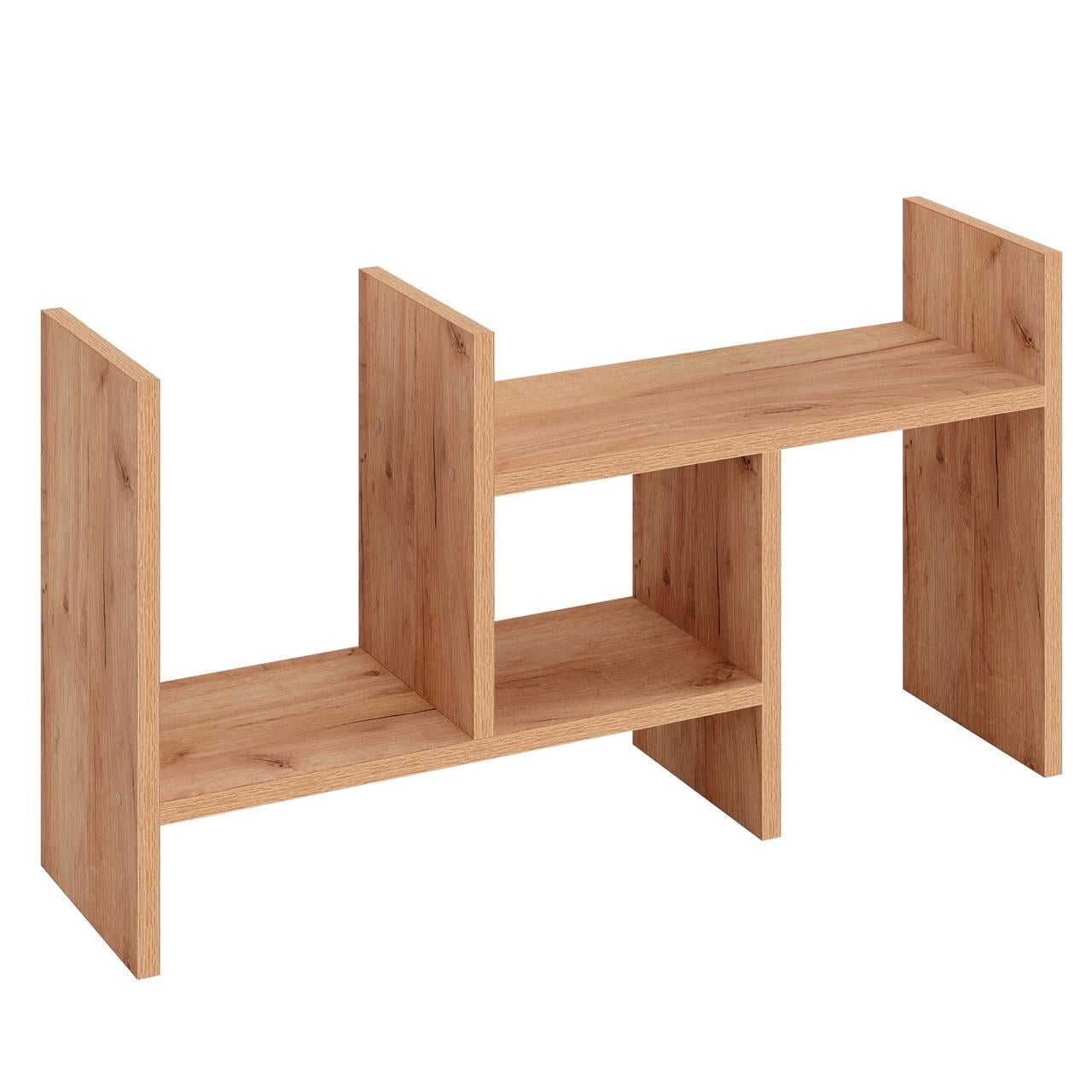 Полка настольная KOMTO Shelf K для хранения Дуб Крафт Золотой (p-186-609)
