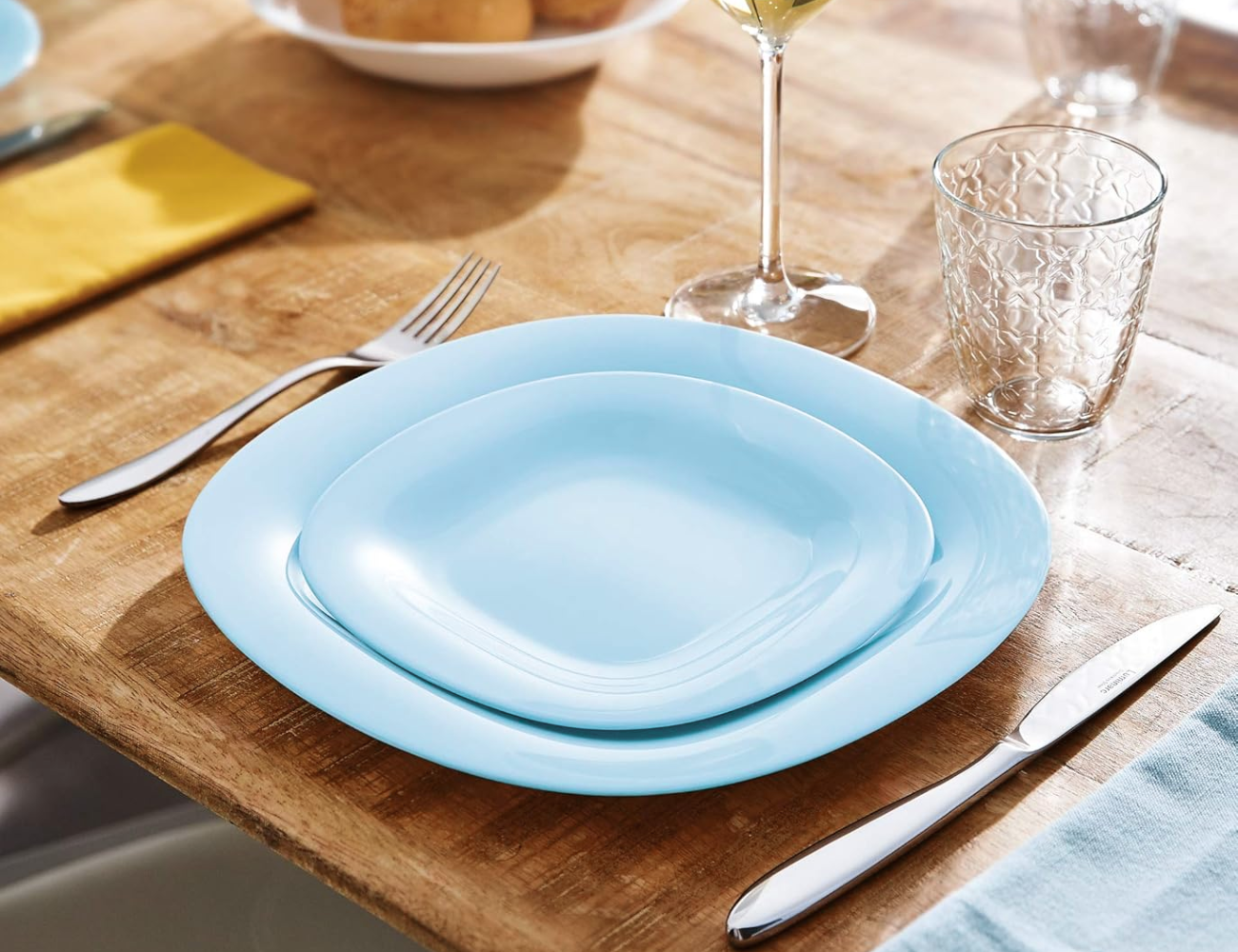 Сервиз Luminarc CARINE LIGHT TURQUOISE 18 шт. (UG-P7628) - фото 2 Сервиз Luminarc CARINE LIGHT TURQUOISE 18 шт. (UG-P7628) - фото 2