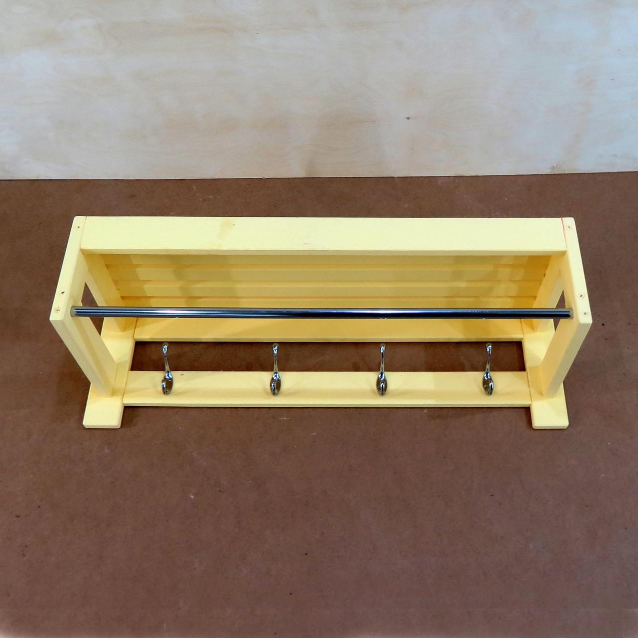 Вешалка для одежды из дерева Эдмонтон Лимонад (ВДО-000651)